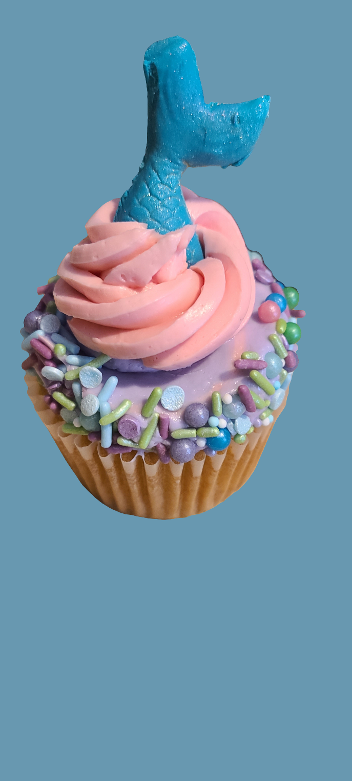 Mermaid Custom Cupcakes